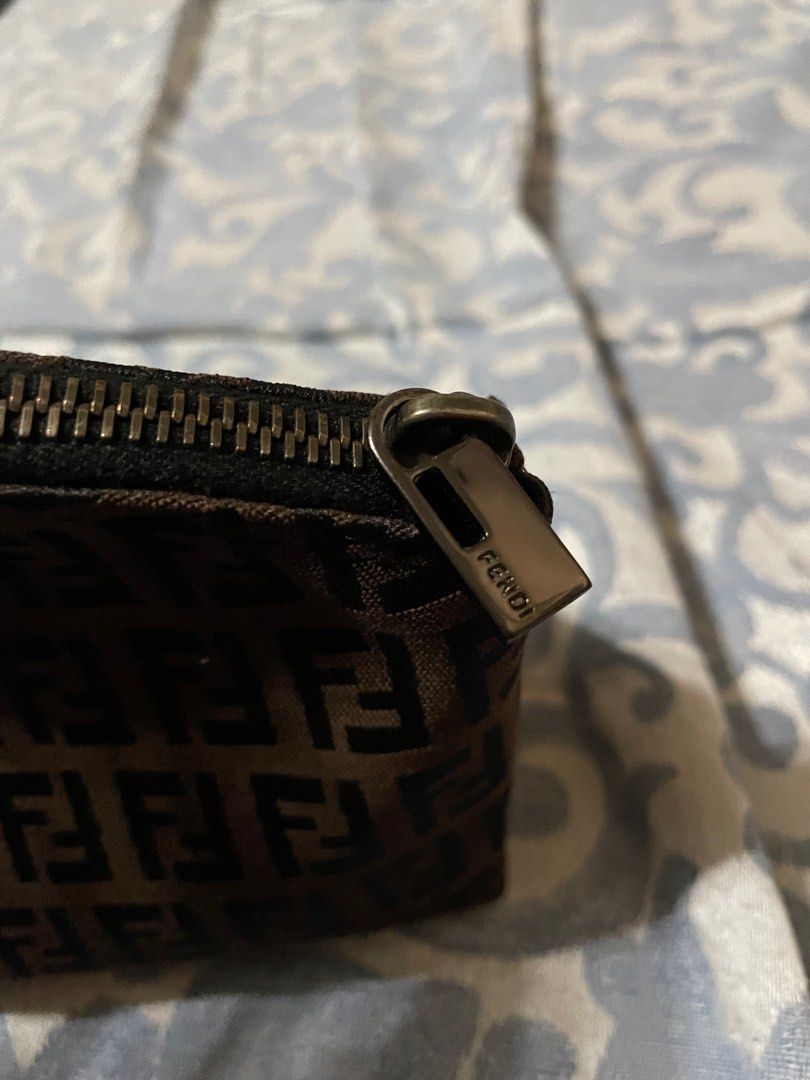 Fendi monogram pouch/clutch bag (Category: Luxury Bags & Wallets) located in Santa Ana. Submitted by allisonpongco (Listing ID 1313455166, Image 3). Description: With minimal sign of usage Pouch bag only (no dustbag and box) .