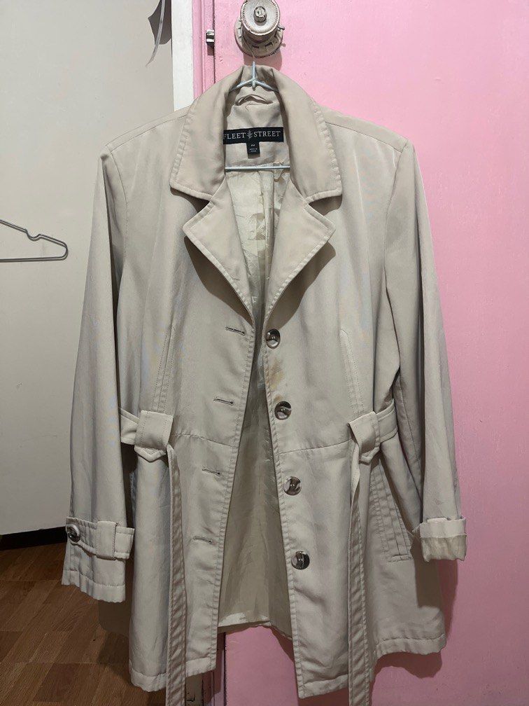 Fleet street trench coat new arrivals