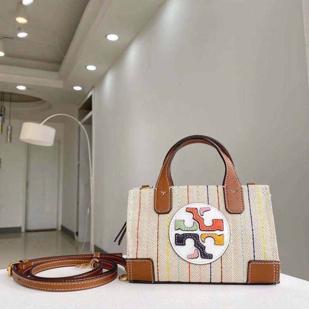 For Preorder Tory Burch Ella Multi Stitch Tote Bag Available in small medium and large sizes Women s Fashion Bags Wallets Tote Bags on Carousell