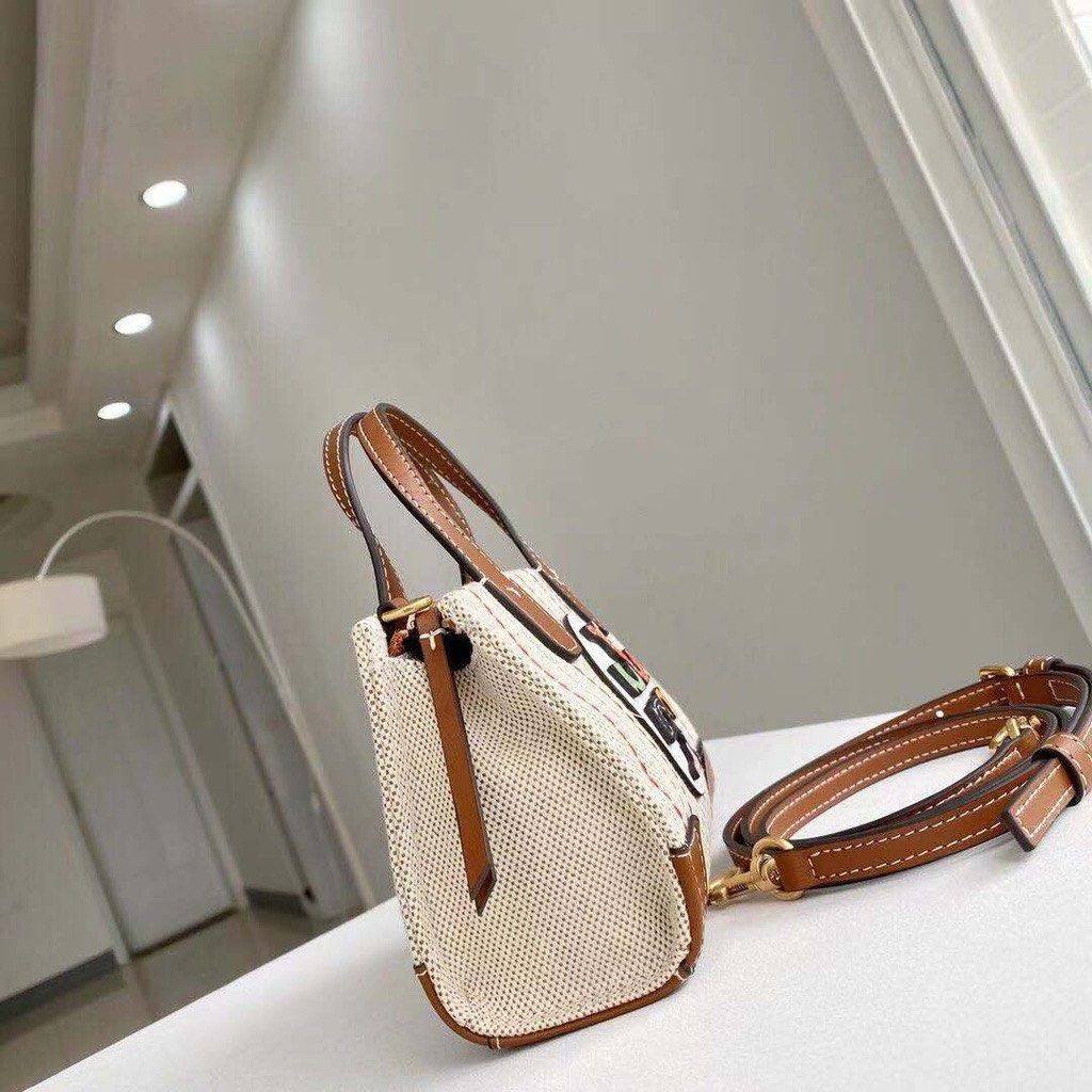 Ella multi stitch tote bag on sale