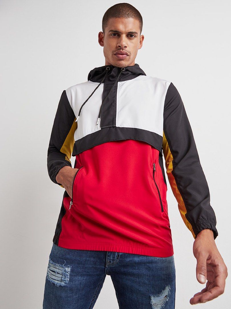 Forever 21 Mens Oversized Multicoloured Jacket Men s Fashion Coats Jackets and Outerwear on Carousell