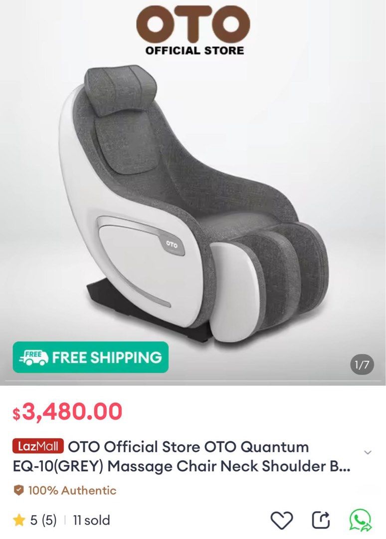 Oto quantum massage chair sale