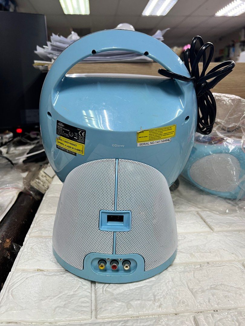 Frozen Karaoke Machine for Kids (Category: Soundbars, Speakers & Amplifiers) located in Pasay City. Submitted by meostore (Listing ID 1313444943, Image 3). Description: No mic included as is all included in the picture.