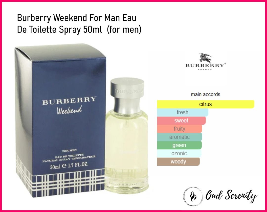 Weekend For Men Burberry Fresh Perfume Burberry Weekend Men 100ml