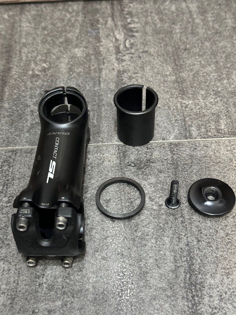 GIANT Contact SLR Aerolightステム100mm GIANT CONTACT SLR AERO ステム 100mm マウント付 Giant Contact SLR