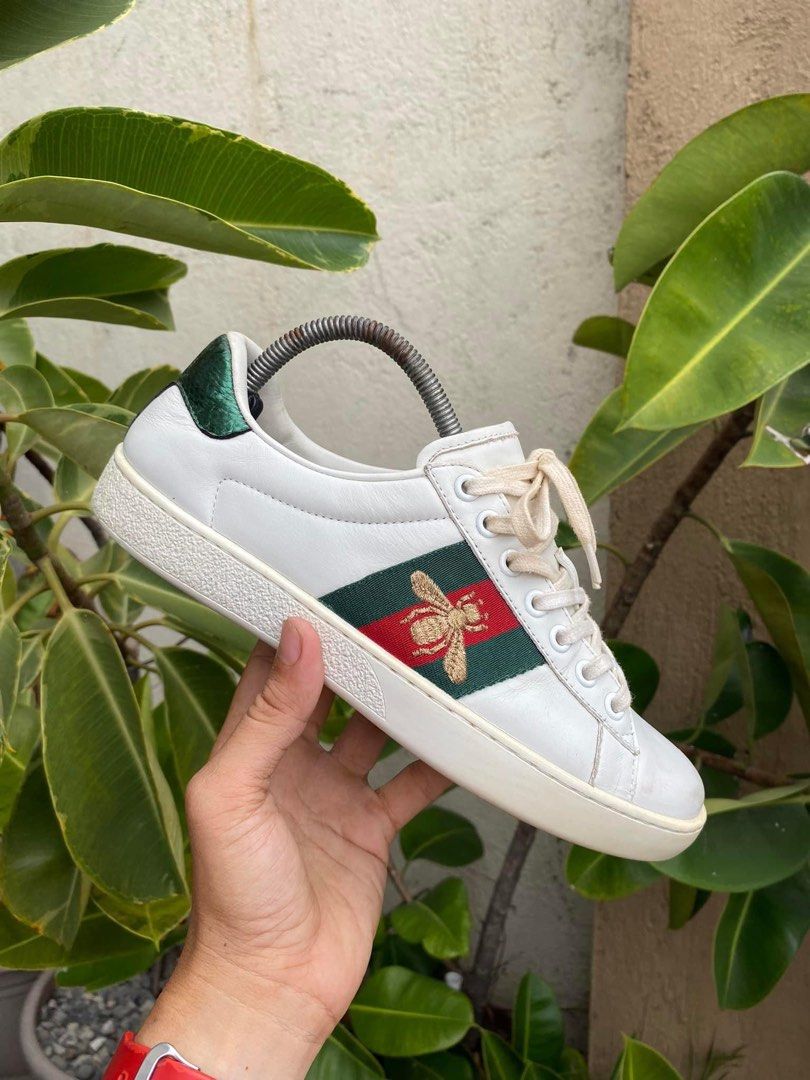 Gucci new ace bee embroidered trainers new arrivals