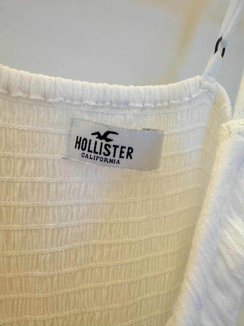Hollister white long summer dress, 女裝, 連身裙& 套裝, 連身裙