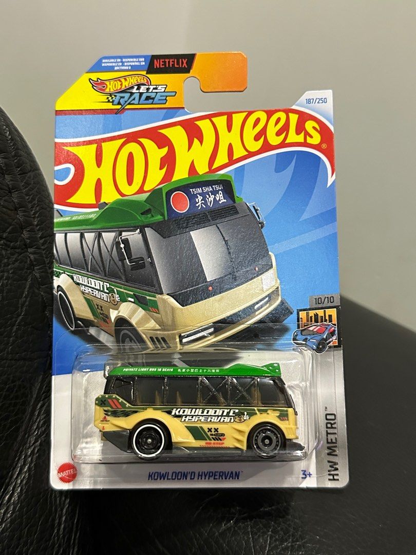 Hot Wheels 2024 Case K Kowloon'd Hypervan 尖沙咀小巴, 興趣及遊戲