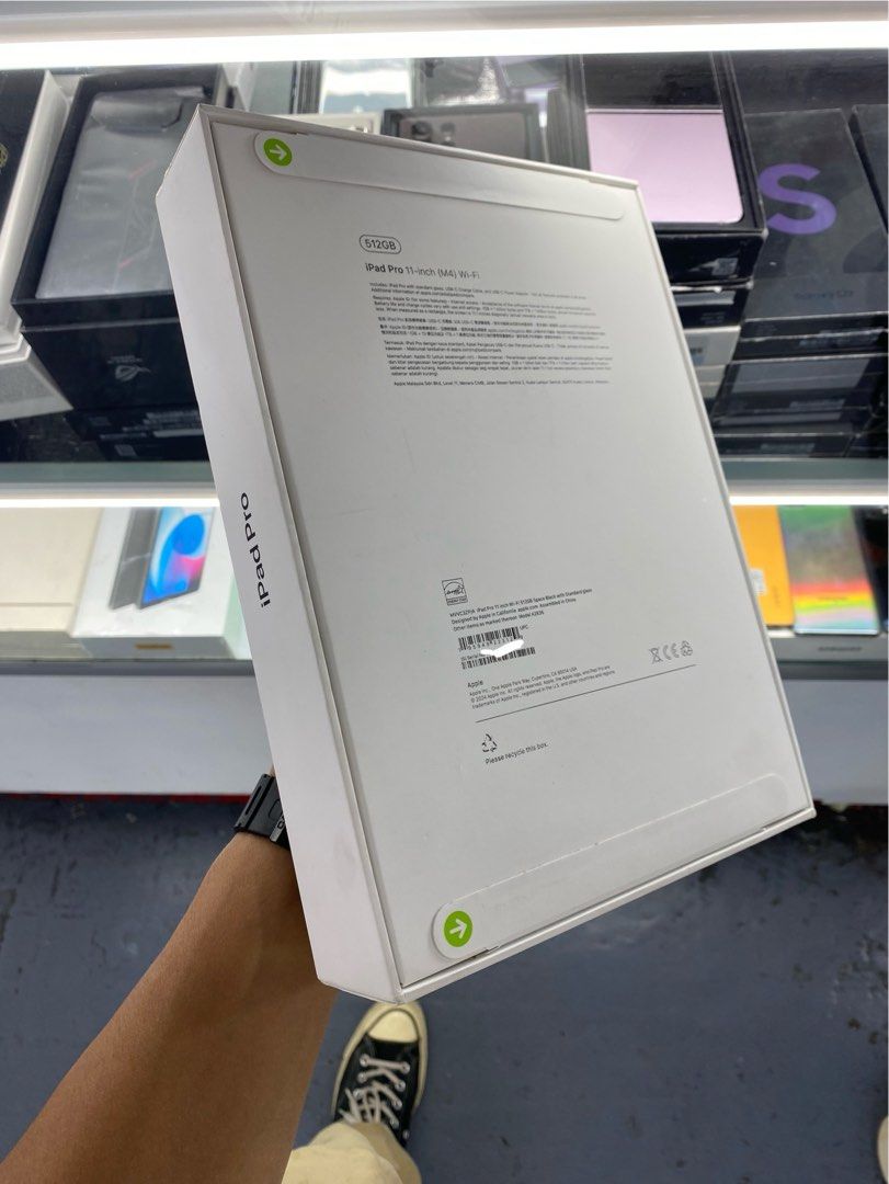 iPad Pro 11 inch 512gb (M4) Wi-Fi (Category: iPad) located in San Juan City. Submitted by rodelmarllemit (Listing ID 1313482966, Image 3). Description: ₱67,900 Brand new iPad Pro 11-inch (M4) Wi-Fi Rom: 512gb Ram: 8gb Color: Space Black with Standard Glass 1 year warranty 7 days replacement Facebook Page: •Helu’s Gadgets Txt or Call •09266836637 Mode of Payment: •Cash •Bank Transfer •GCash & Paymaya Installment: •Credit Card •Ggives •Cash on Deli