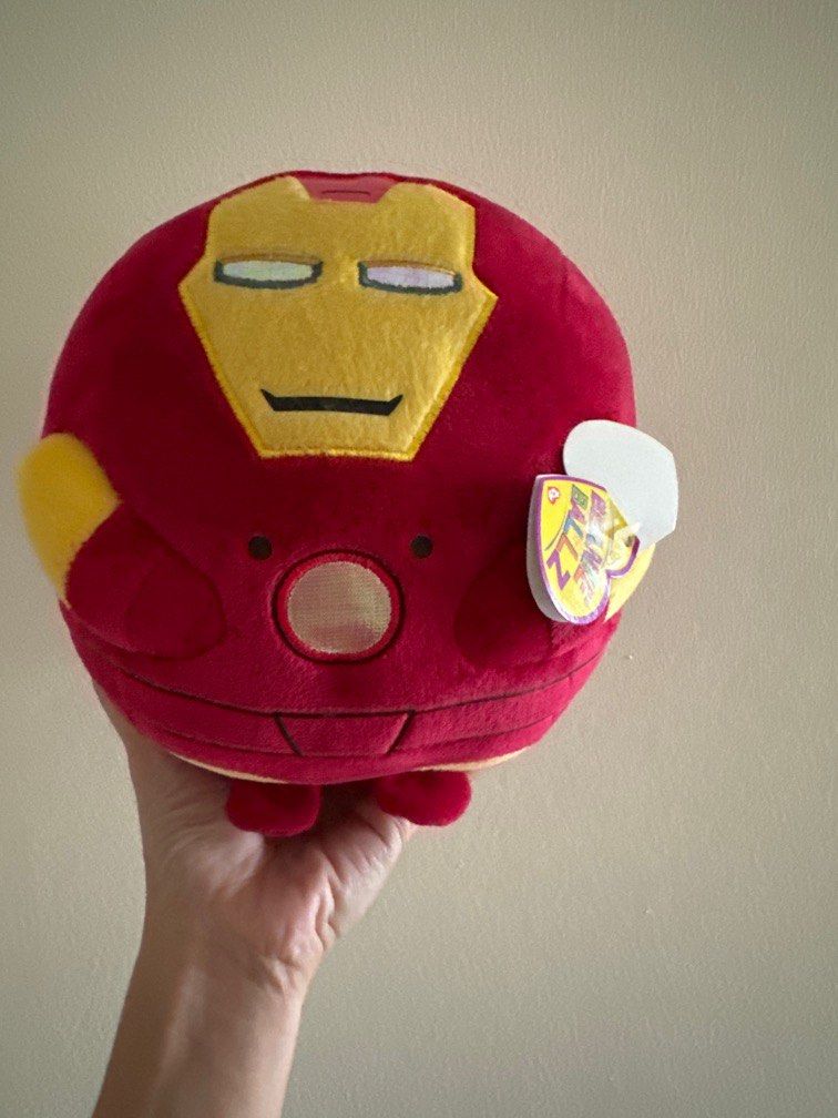 Ty beanie ballz iron man plush 2025