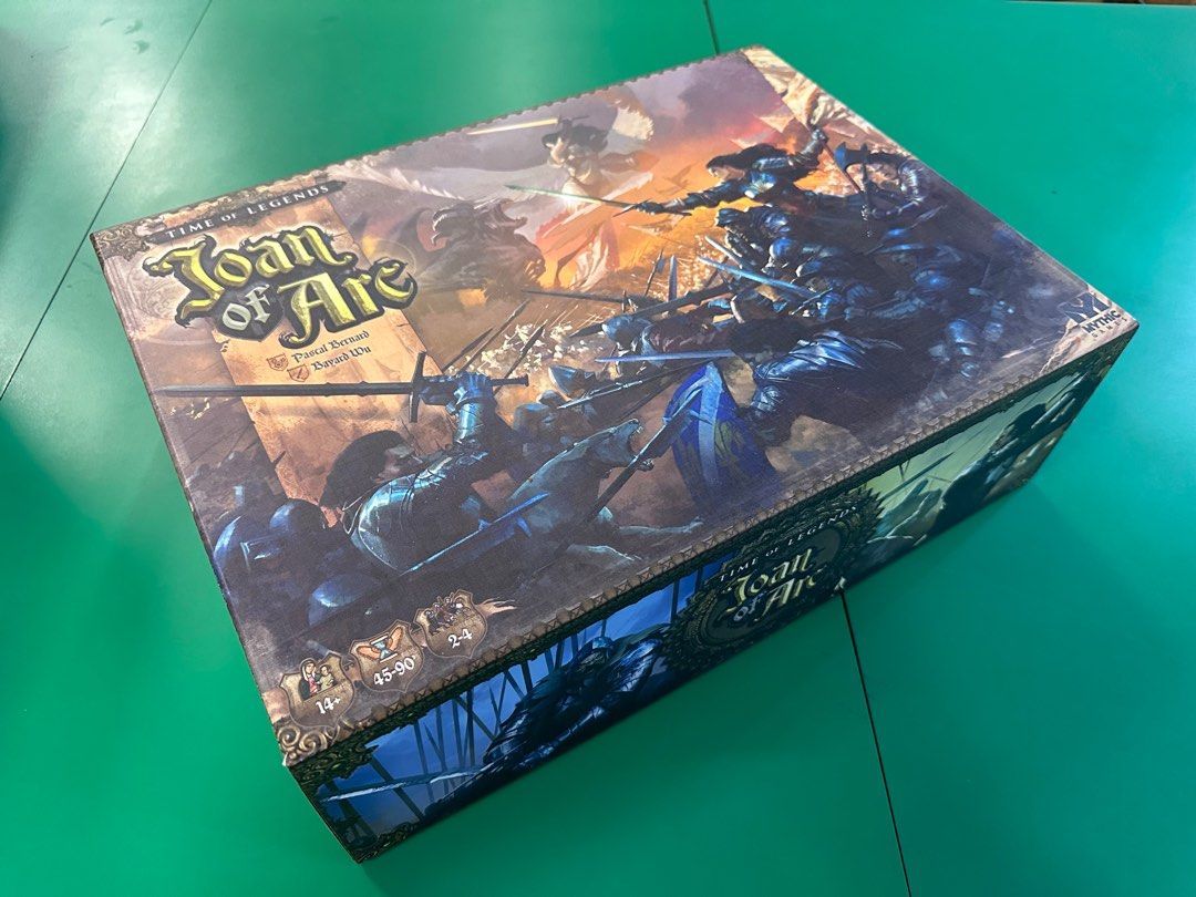 Joan of Arc Time of Legends board game, 興趣及遊戲, 玩具& 遊戲類 