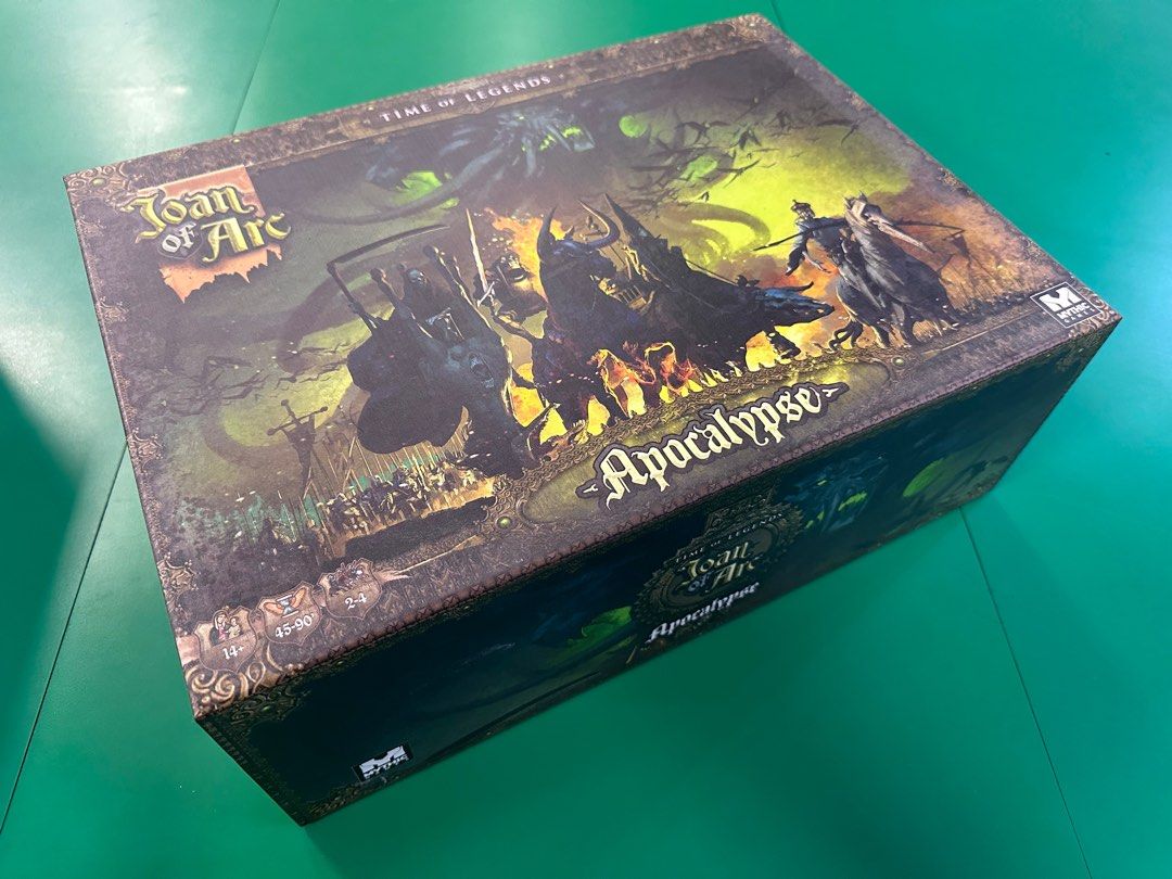 Joan of Arc Time of Legends board game, 興趣及遊戲, 玩具& 遊戲類 