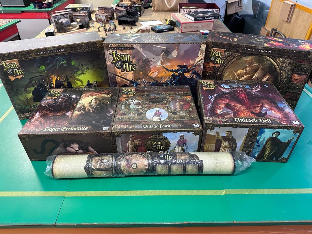 Joan of Arc Time of Legends board game, 興趣及遊戲, 玩具& 遊戲類 