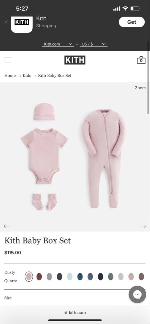 Kith baby essentials set Babies Kids Babies Kids Fashion on Carousell