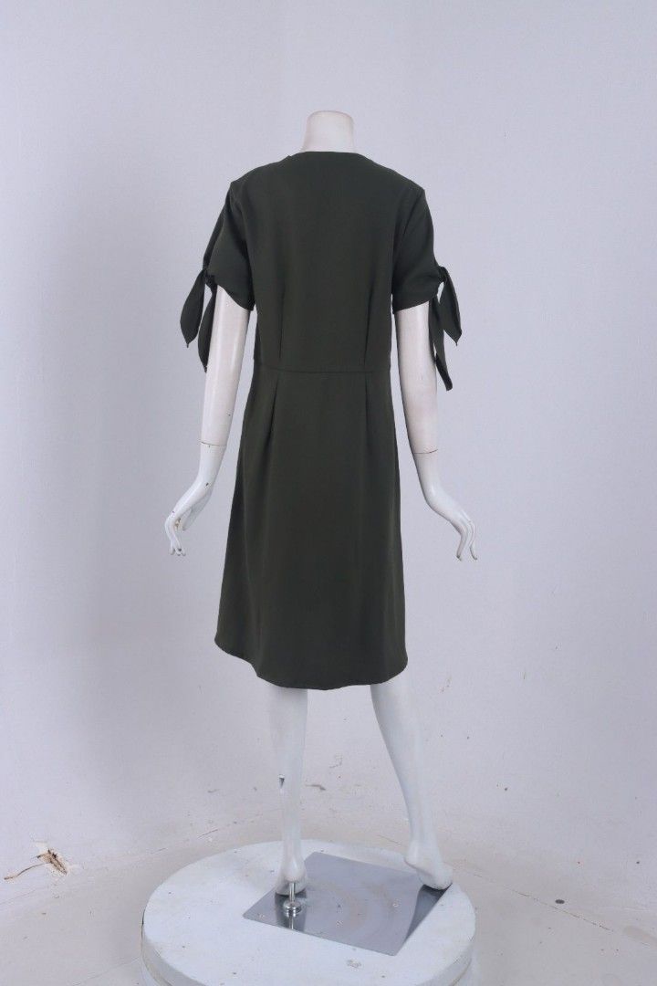 Level eight olive mini dress
