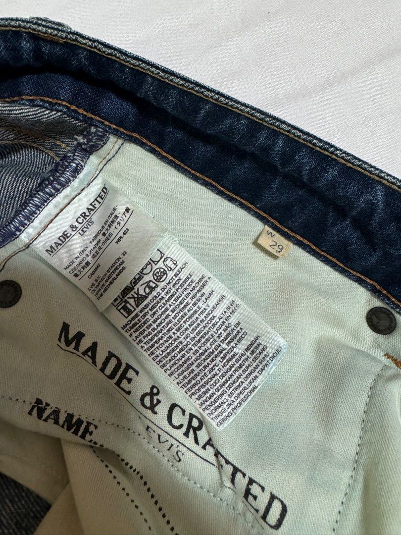 Levi s Made Crafted Slim fit.Made in Italy