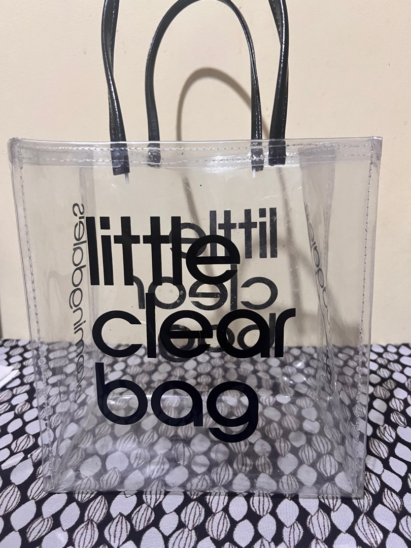 Little clear bag cheap