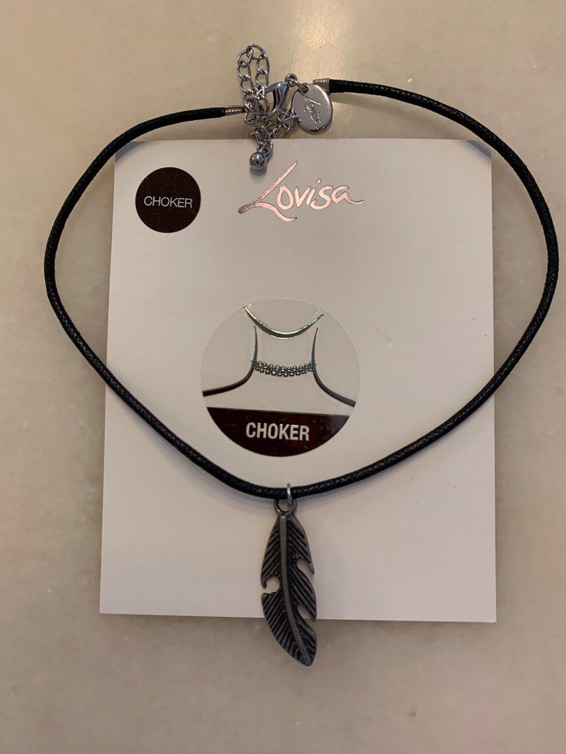Lovisa Choker Necklace, Women's Fashion, Jewelry Organisers