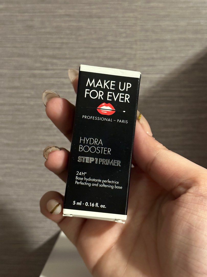 Make Up For Ever 'Hydra Booster Primer Mini' (Category: Makeup) located in Manila. Submitted by alpacascloset (Listing ID 1313468481, Image 1). Description: Got as a freebie It's only 5ml✨ Loc: Sampaloc, Manila / San Fernando, Pampanga Can do meet-ups around UST/San Fernando Pampanga area✨ .