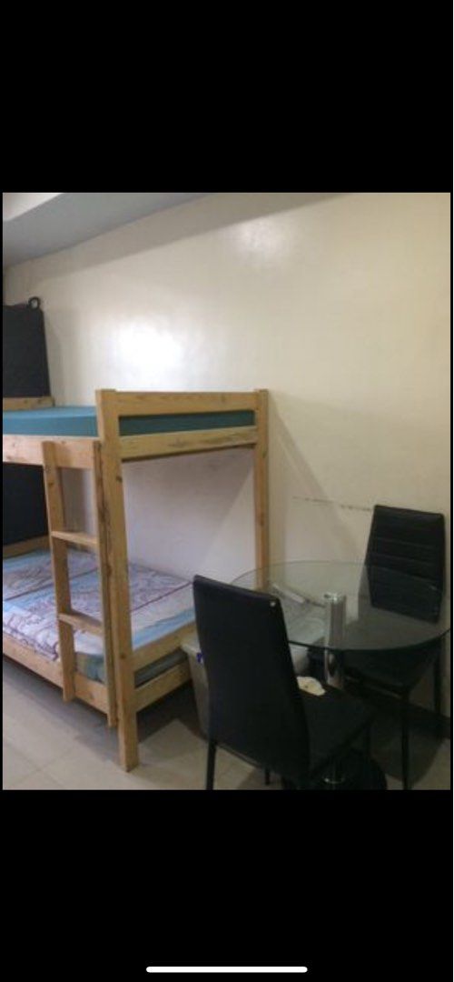 Male Bedspace Guadalupe MRT (Category: Apartments & Condos) located in Quezon City. Submitted by rogerarazas (Listing ID 1313461387, Image 3). Description: Male Bedspace P3600/mo. Walking distance from Guadalupe MRT station . Jeepney and mini bus station to Ayala & BGC . Almost newly built bldg with elevator (as shown in the picture) Big room , spacious for 4 people 6f corner unit. Good ventillation with 4windows new beds, New foam , with own CR 