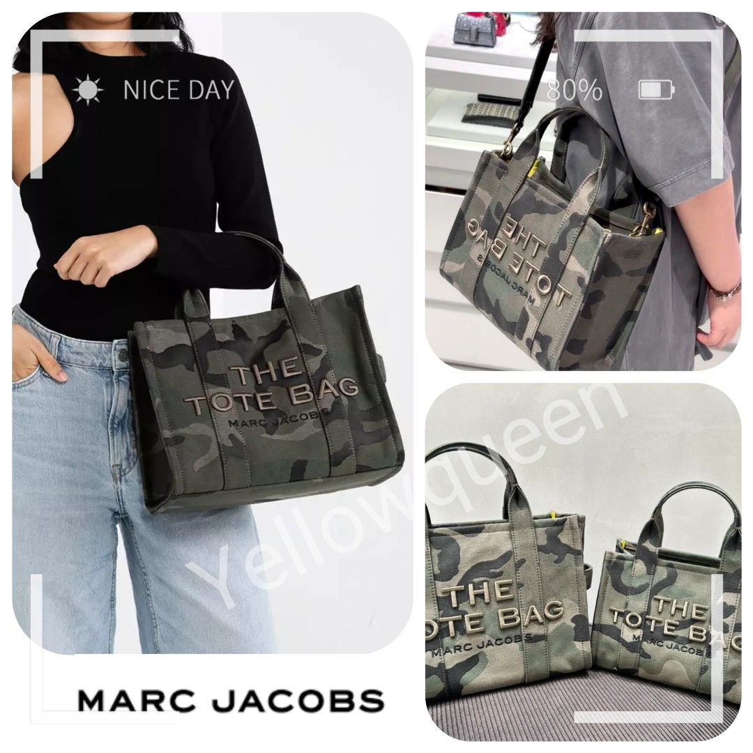 MARC JACOBS THE TOTE BAG 迷彩柄 Amazon | Marc Jacobs 迷彩柄ジャカード ミディアム トート