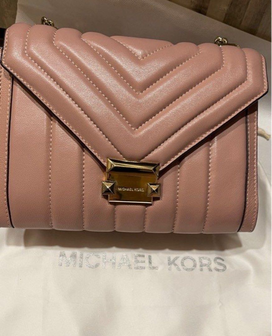 Michael kors whitney small quilted hotsell