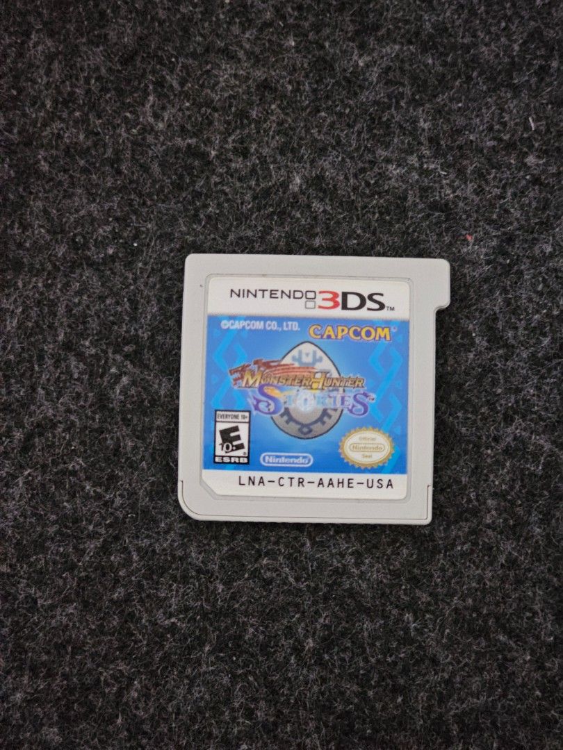 Monster Hunter Stories (Category: Nintendo) located in Paranaque City. Submitted by john020497 (Listing ID 1313487158, Image 1). Description: - Game cart only Parañaque area. Delivery via Lalamove/Grab..