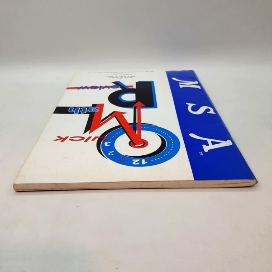 Quick Math Review Msa MSA Quick Math Review, Hobbies & Toys, Books & Magazines, Assessment ...