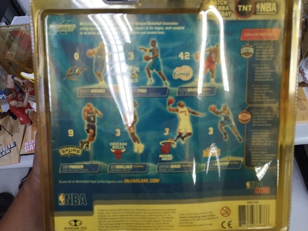 NBA McFarlane - Chris Paul (Category: Figurines & Statues) located in Cagayan de Oro. Submitted by maxxson11 (Listing ID 1313519989, Image 2). Description: Chris Paul - Hornets NBA Mcfarlane Figure Vintage Collection Figure Sealed MOD: LBC or JnT MOP: Gcash, COP or COD.