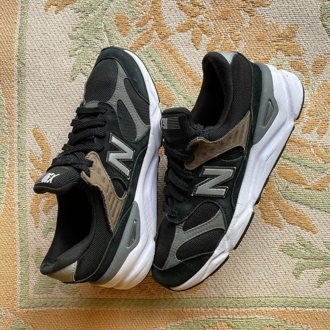 NEW BALANCE X 90 BLACK CASTLEROCK Men s Fashion Footwear Sneakers on Carousell