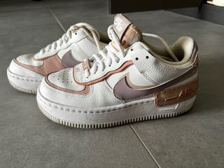 500 affordable nike air force 1 shadow white and pink For Sale Sneakers Carousell Singapore