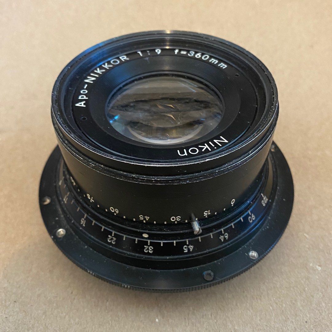 フィルムカメラ Nikon Apo NIKKOR 360mm 1:9 JUNK フィルム