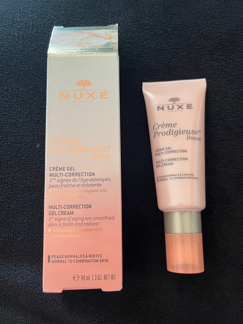 NUXE CREME GEL MULTI CORRECTING (Category: Face Care) located in Manila. Submitted by luxeclassyshop (Listing ID 1313444651, Image 2). Description: NUXE CREME GEL MULTI CORRECTING 1 signs of aging are smoothed akin fresh and radiant Antioxodant complex with Jasmin Flower 40ml Brand new Authentic .