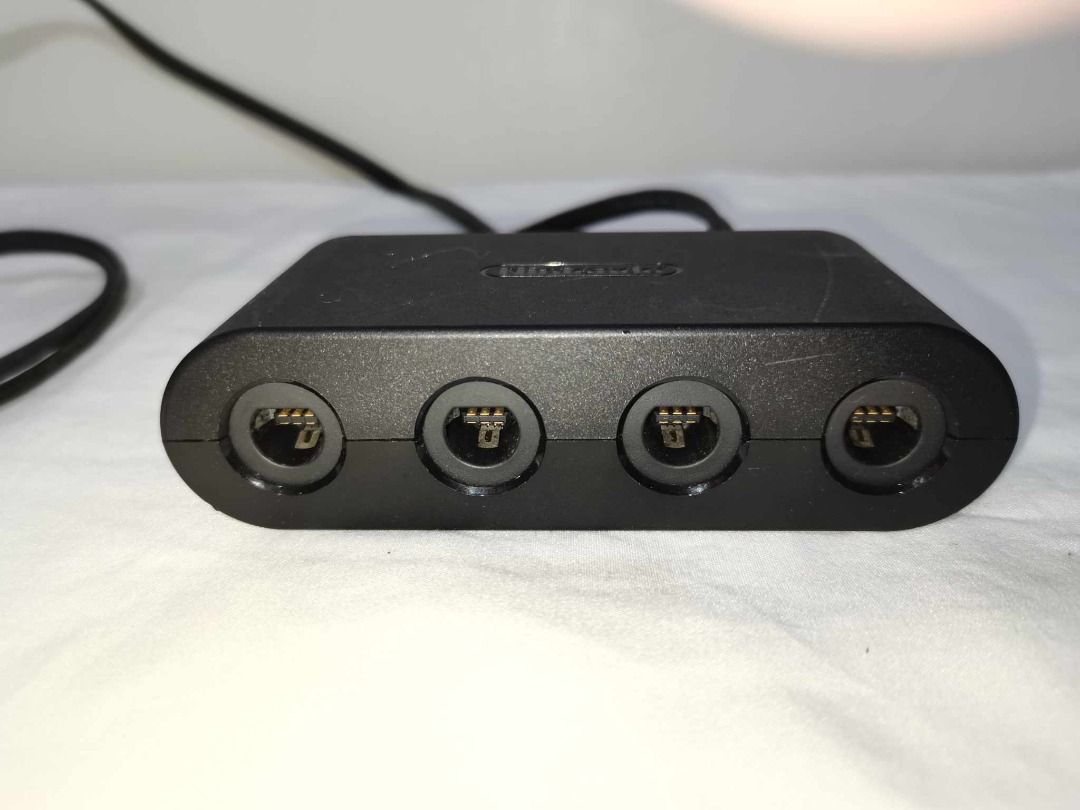 Rare Official Nintendo Gamecube Controller Adapter , Video Gaming, Gaming Accessories ...