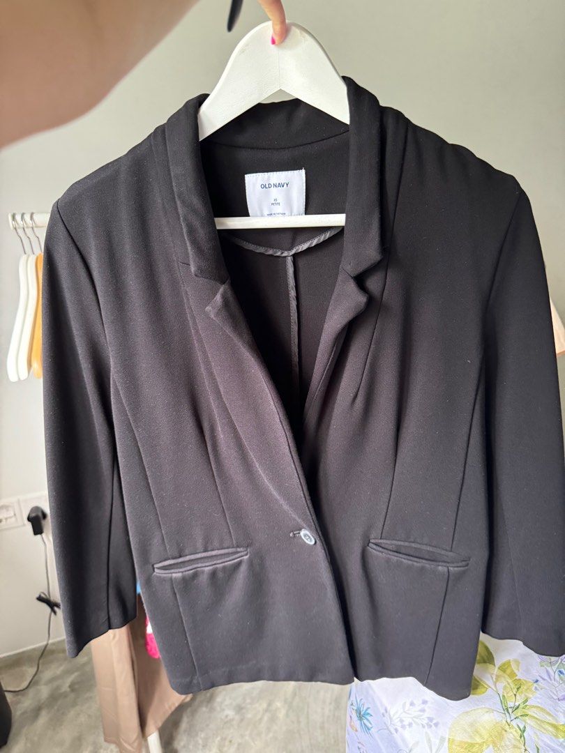Old navy black blazer store