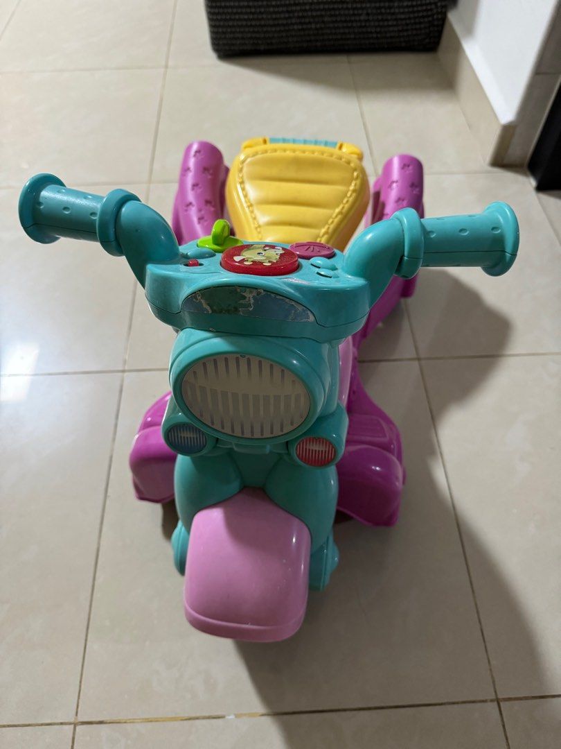 Playskool Rocktivity Walk N Roll Rider Pink Babies Kids Infant Playtime on Carousell