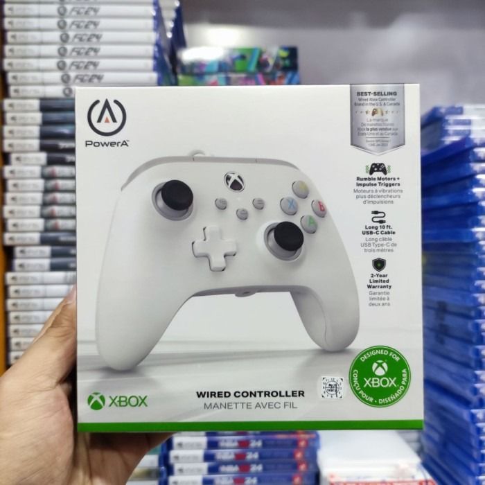 Xbox One Series X S PowerA Wired Controller Stick Kabel Xbox One