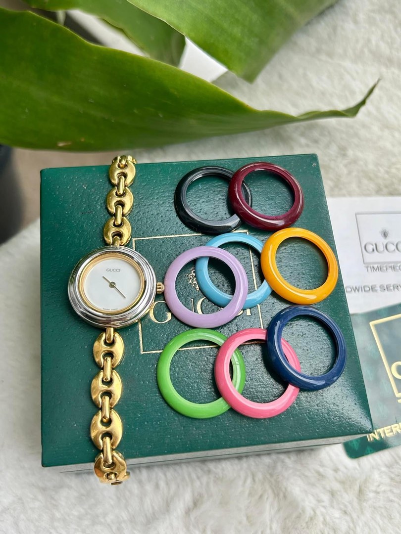 Gucci bezel watch japan online