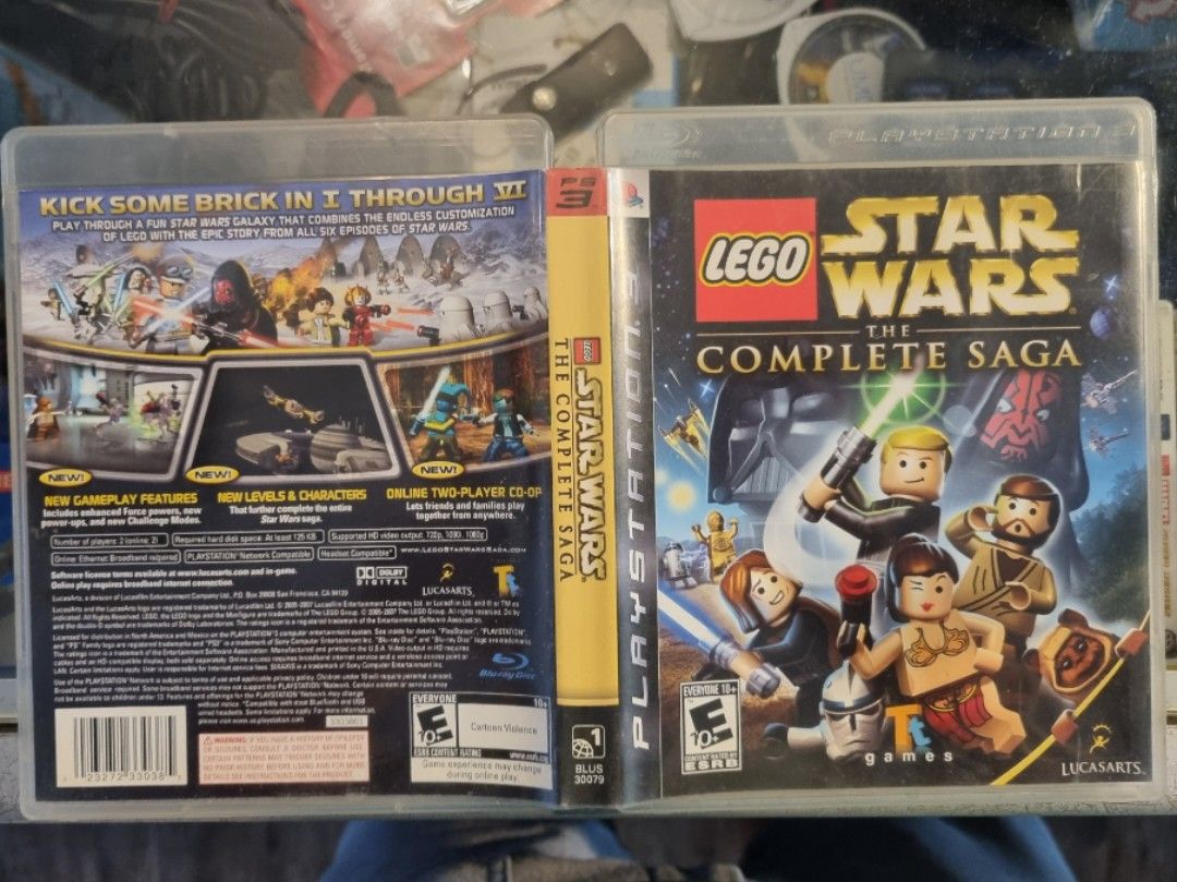 PS3 Lego Star Wars The Complete Saga Video Gaming Video Games PlayStation on Carousell