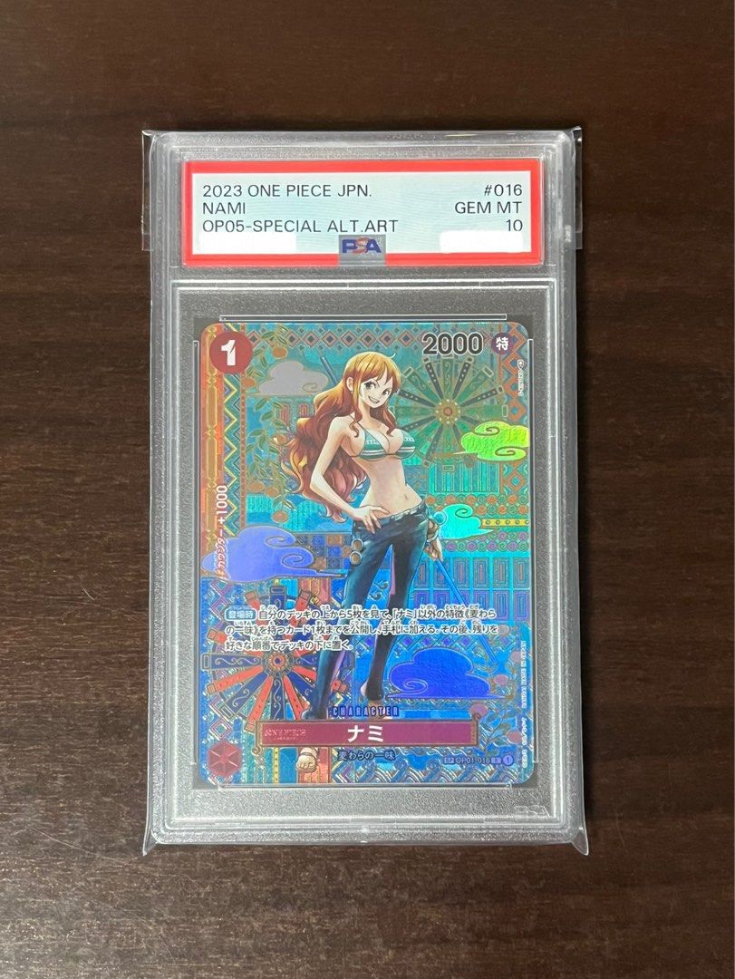 PSA10おナミ(☆R⁄パラレル)(OP06-101)
