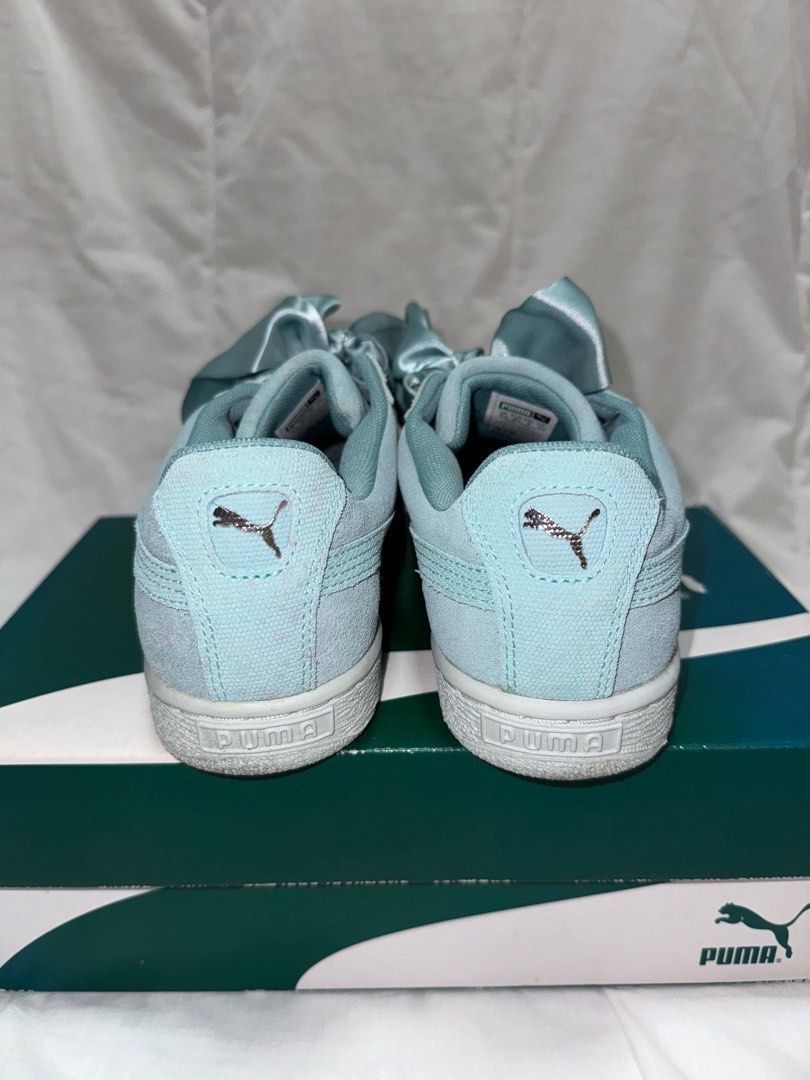 Puma suede heart blue new arrivals