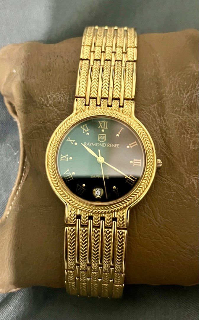 Raymond renee 18k gold plated hotsell