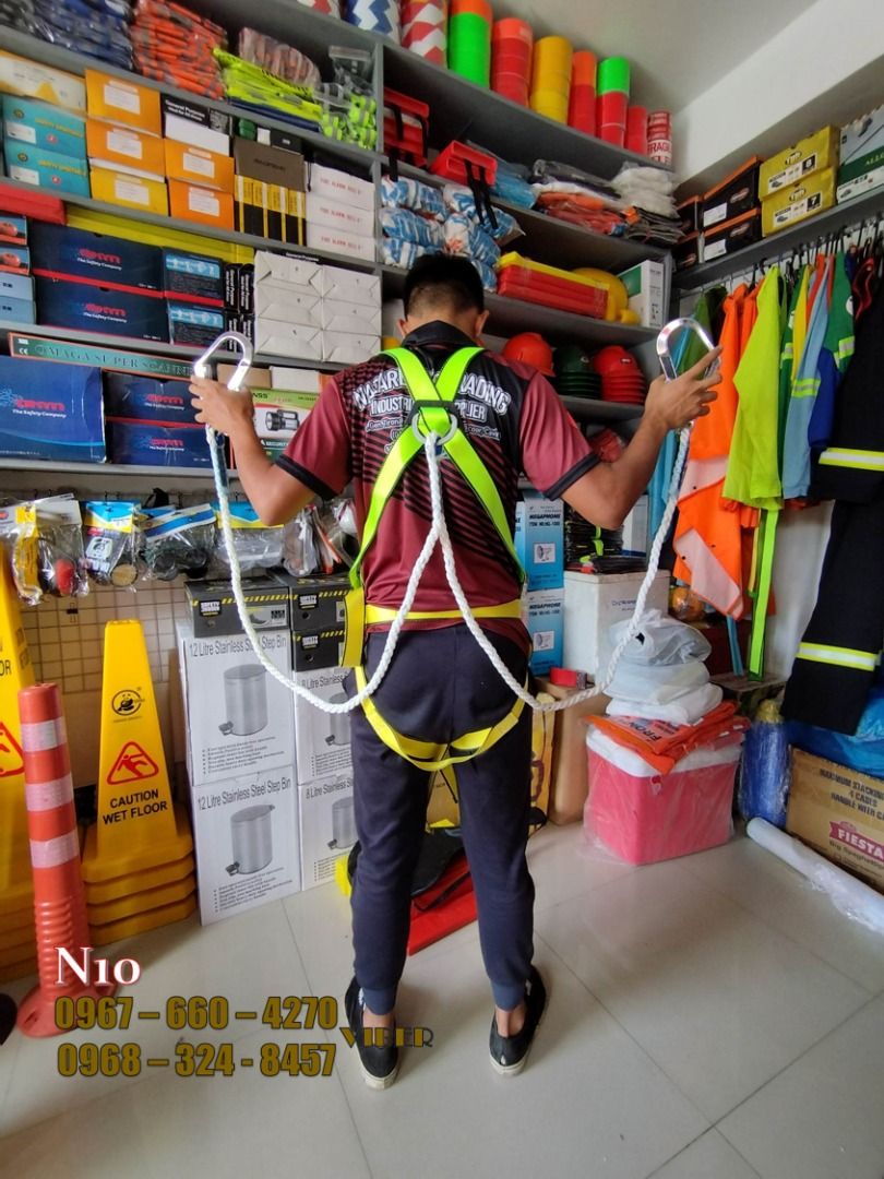 safety harness double hook, Commercial & Industrial, Construction ...