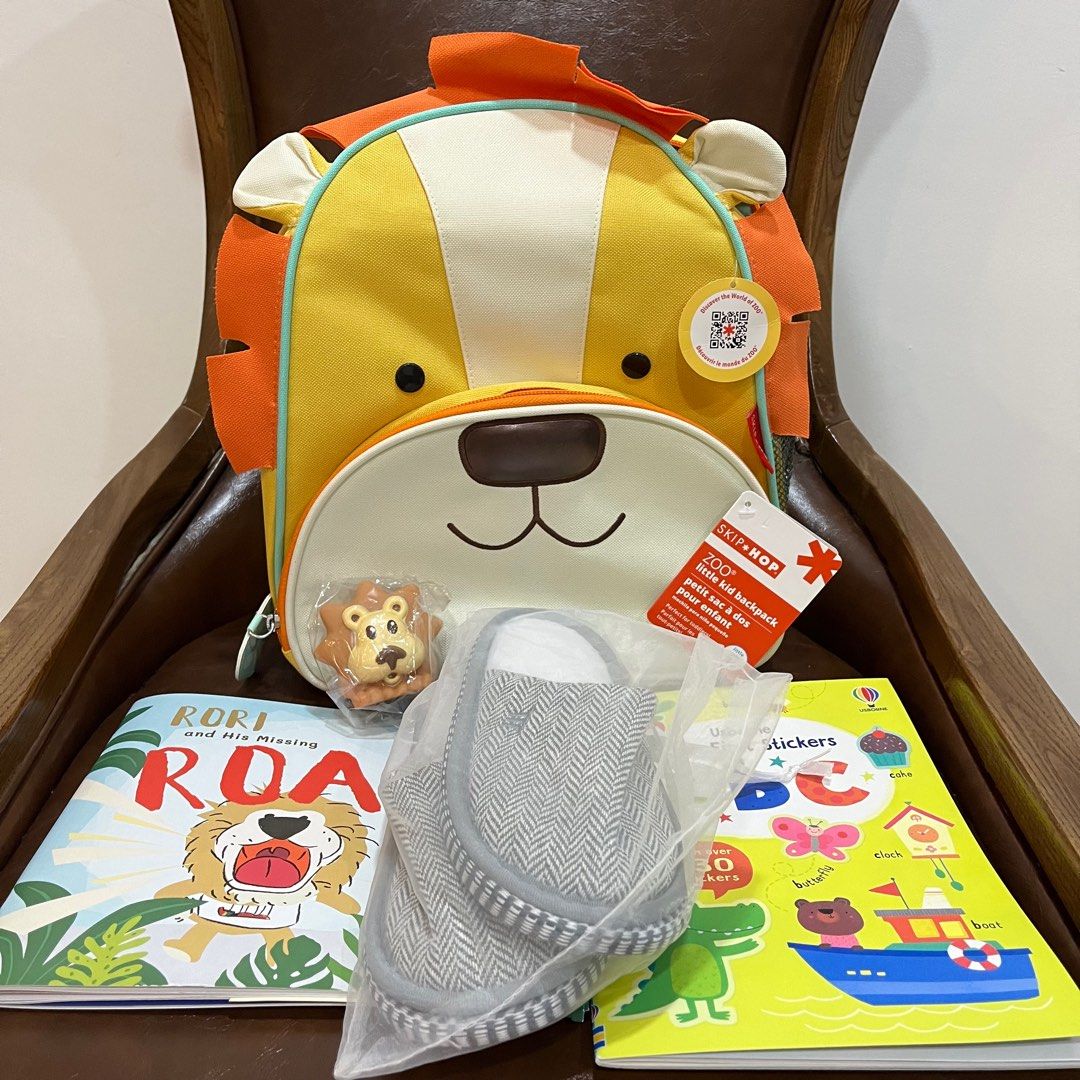 Skip Hop Zoo Little Kid Backpack LION FREEBIES