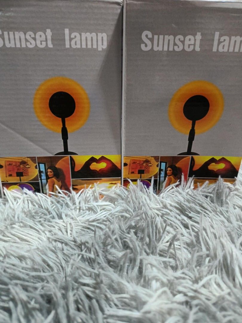 sunset lamp (Category: Lighting & Studio Equipment) located in Manila. Submitted by asstditems (Listing ID 1313471813, Image 1). Description: Same day delivery within metro manila Mode of Payment: CASH ON DELIVERY GCASH BANK TRANSFER Pm for inquiries! Happy Shopping & God bless..