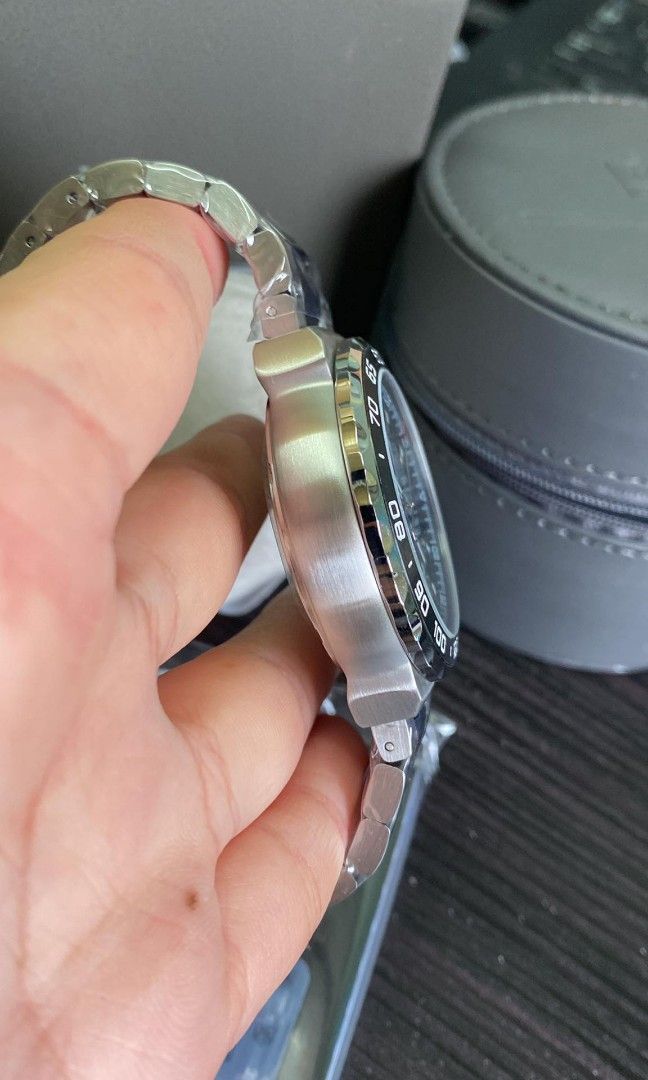 Tag Heuer AquaMaster Silver Men s Watches Men s Fashion Watches Accessories Watches on Carousell