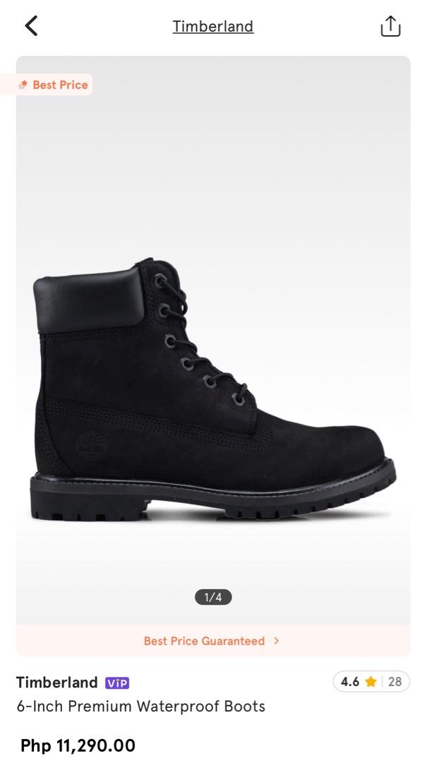 Guaranteed waterproof timberland store
