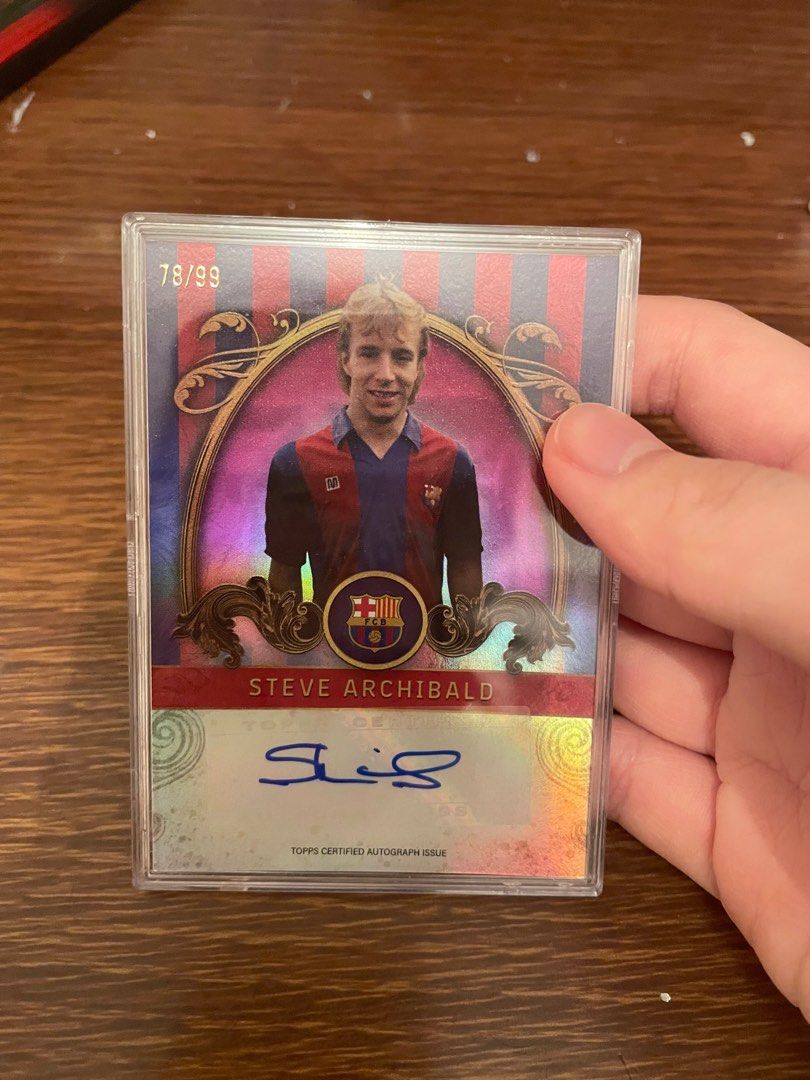22-23 Topps Steven Archibal アーチボルド 直筆サイン｜トレーディングカード