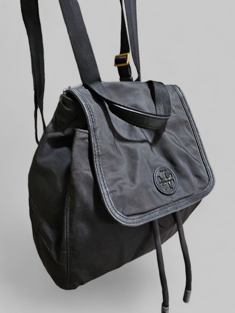 Tory Burch Mini Nylon Scout backpack (Category: Luxury Bags & Wallets) located in Cabuyao City. Submitted by swiftdeer.ed9787 (Listing ID 1313479405, Image 2). Description: FOR SALE Tory Burch Mini scout Backpack Nylon heavily used with signs of usage SEE ALL PHOTOS FOR YOUR REFERENCE PRICE: 1300 PLUS SF LAST PRICE POSTED MOP: GCASH LOCATION: CABUYAO LAGUNA PICK UP UPON MEET UP SHIPPING - NO COD, COP PICK UP VIA LALAMOVE COURIER: JRS OR JNT ONLY 