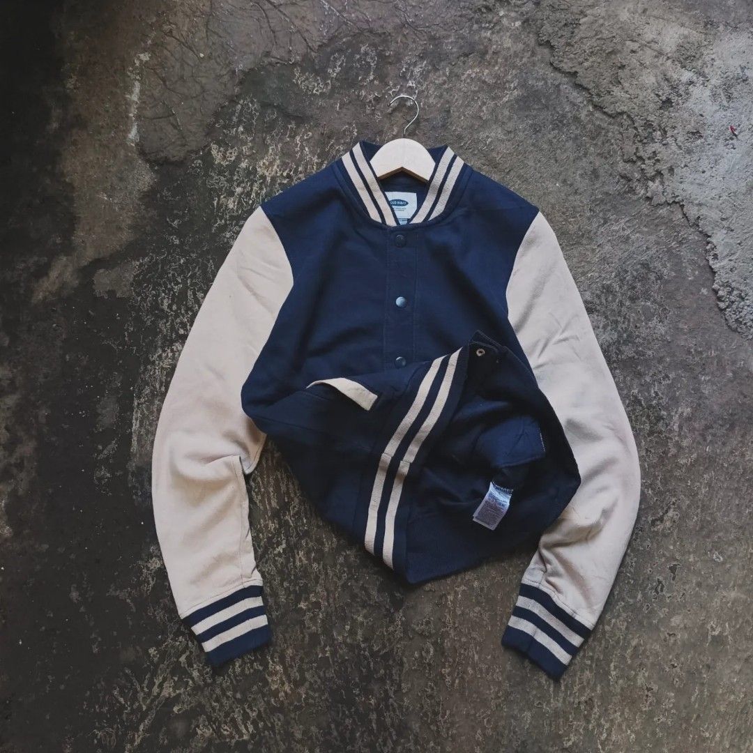 Old navy varsity jacket deals
